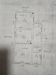 Продаётся дом с площадью 71.9 кв.м.